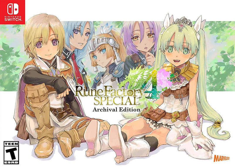 Nintendo Switch Rune Factory 4 Special Archival Edition