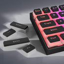 Kemove Black PBT Double Shot Pudding Keycaps Set (108 Keycaps) - DataBlitz