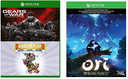 XBOXONE Console 1TB Gears Of War Ult. Ed. | Rare Replay & Ori And The Blind Forest Bundle Black - DataBlitz