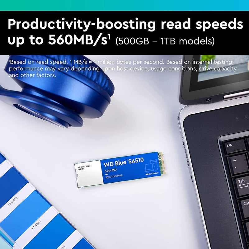 WD Green™ SATA SSD M.2 2280 for PCs and Laptops