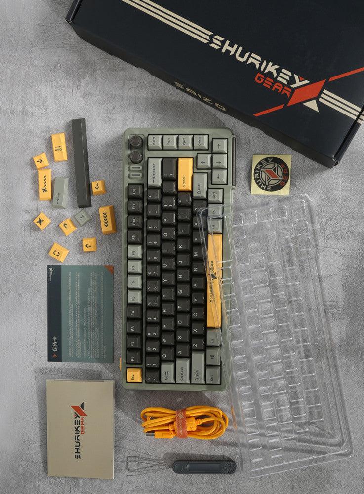 SHURIKEY SZB81 Saizo 001 Mechanical Keyboard (Varmilo EC Rose V2) (S03A001B002C1D01E007) - DataBlitz