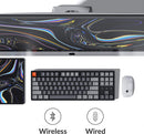 KEYCHRON K8 RGB BACKLIGHT ALUMINUM WIRELESS MECHANICAL KEYBOARD (GATERON BROWN SWITCH) (K8C3) - DataBlitz