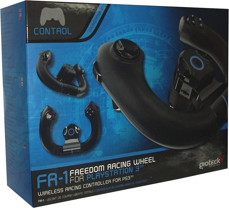 FR-1 Freedom Racing Wheel For Playstation 3 (Wireless Racing Controller) FR1PS3-11-M0 - DataBlitz