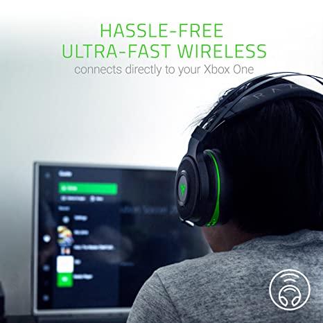 Razer Thresher Ultimate Wireless Surround Gaming Headset Black For Xboxone - DataBlitz