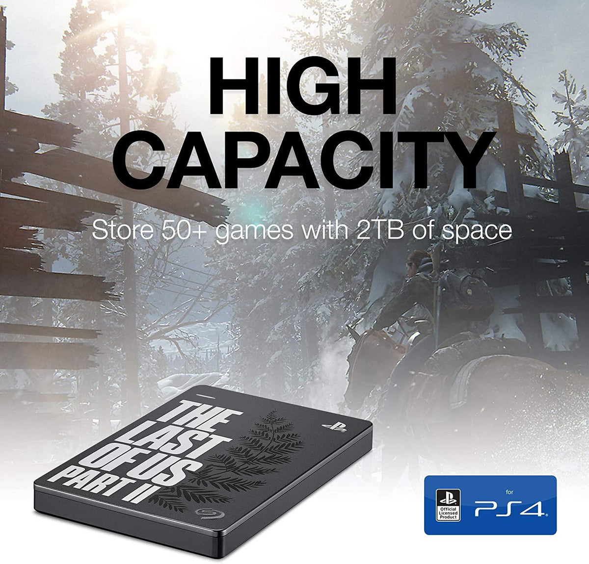SEAGATE PS4 2TB/TO THE LAST OF US PART II GAME DRIVE LIMITED EDITION - DataBlitz