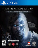 PS4 MIDDLE EARTH SHADOW OF MORDOR GAME OF THE YEAR ALL - DataBlitz