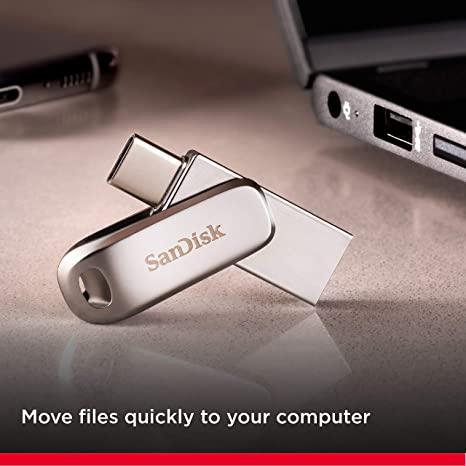Sandisk Ultra Dual Drive Luxe 1TB USB 3.1 Type-C OTG Flash Drive (SDDDC4-1T00-G46) - DataBlitz