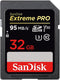Sandisk Extreme Pro 32GB SDHC UHS-1 Card (SDSDXXG-032G-GN4IN) - DataBlitz