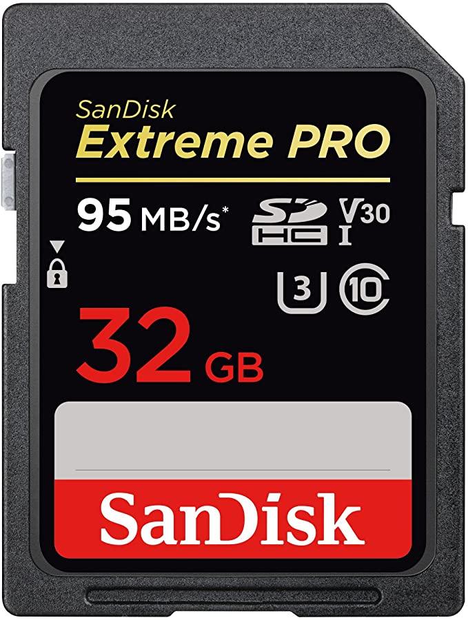 Sandisk Extreme Pro 32GB SDHC UHS-1 Card (SDSDXXG-032G-GN4IN) - DataBlitz