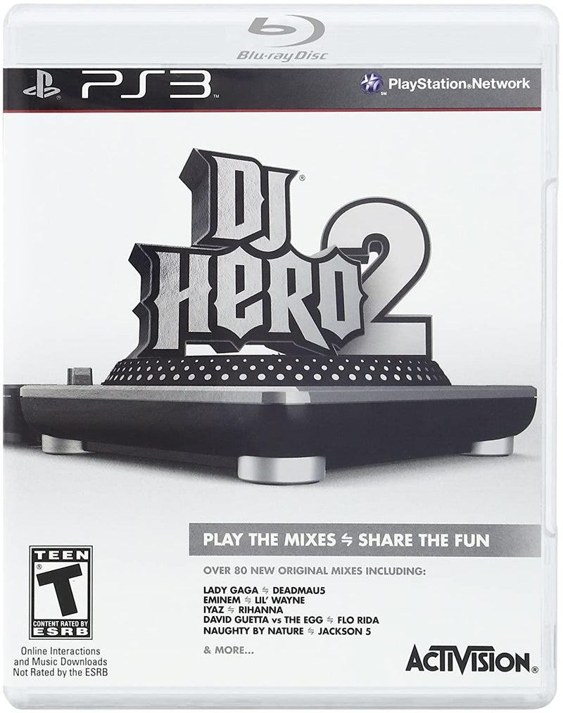 PS3 DJ HERO 2 GAME ONLY REG.1 - DataBlitz