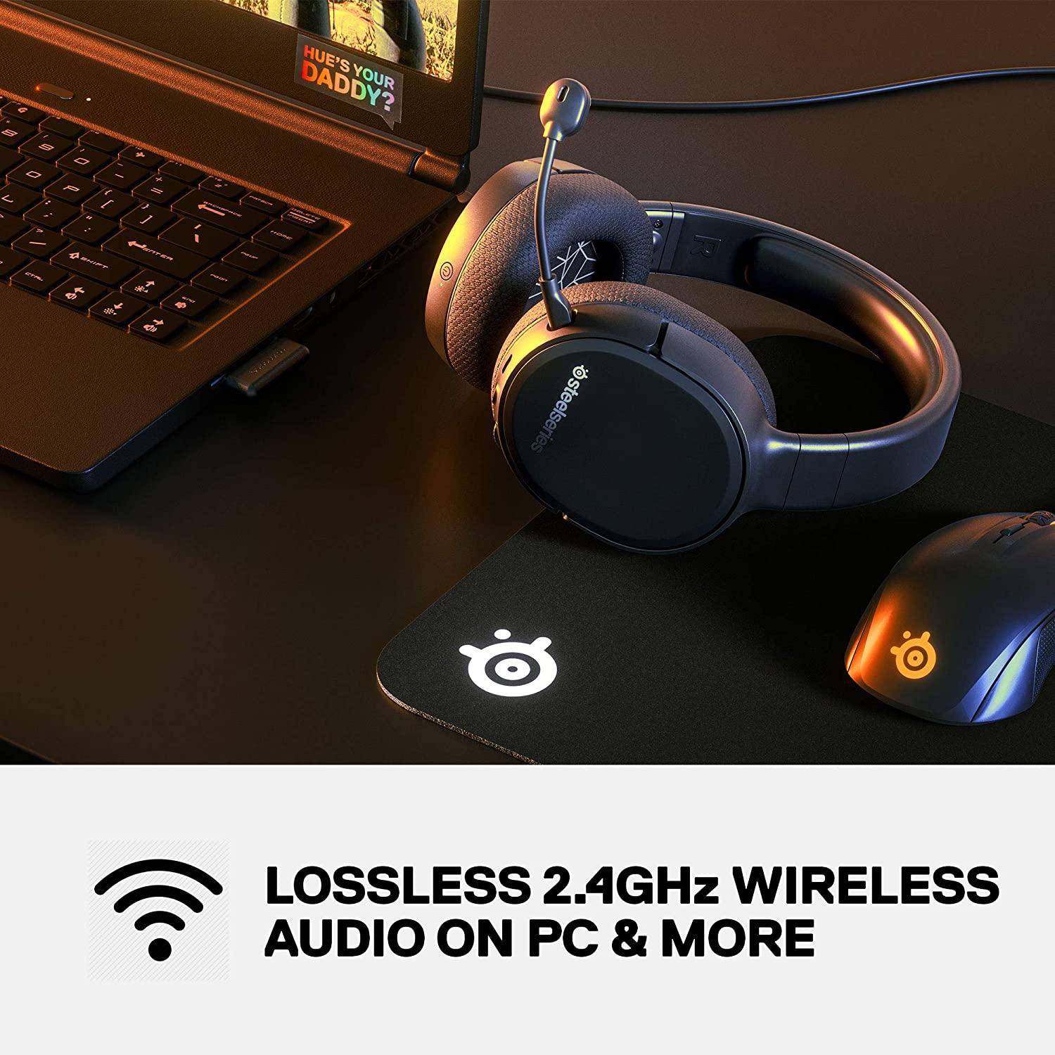 STEELSERIES ARCTIS 1 4-IN-1 WIRELESS GAMING HEADSET (BLACK) (PN61512) - DataBlitz