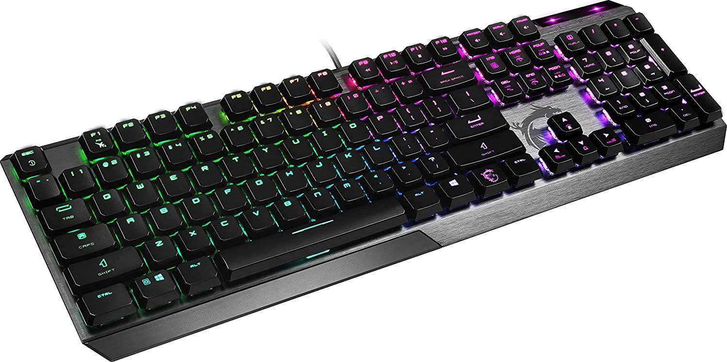 MSI VIGOR GK50 LOW PROFILE RGB GAMING KEYBOARD - DataBlitz