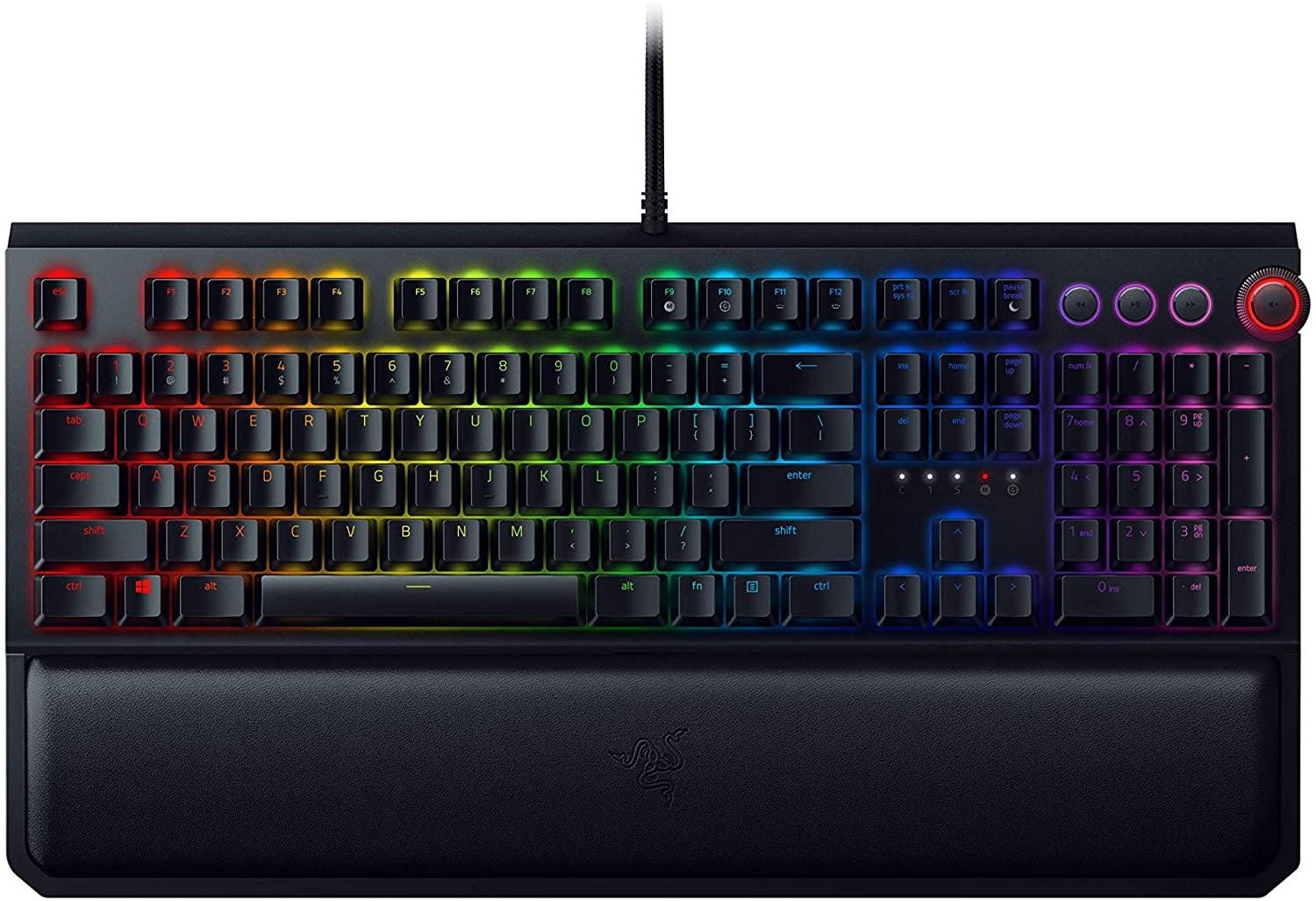 RAZER BLACKWIDOW ELITE MECHANICAL GAMING KEYBOARD (GREEN SWITCH) - DataBlitz