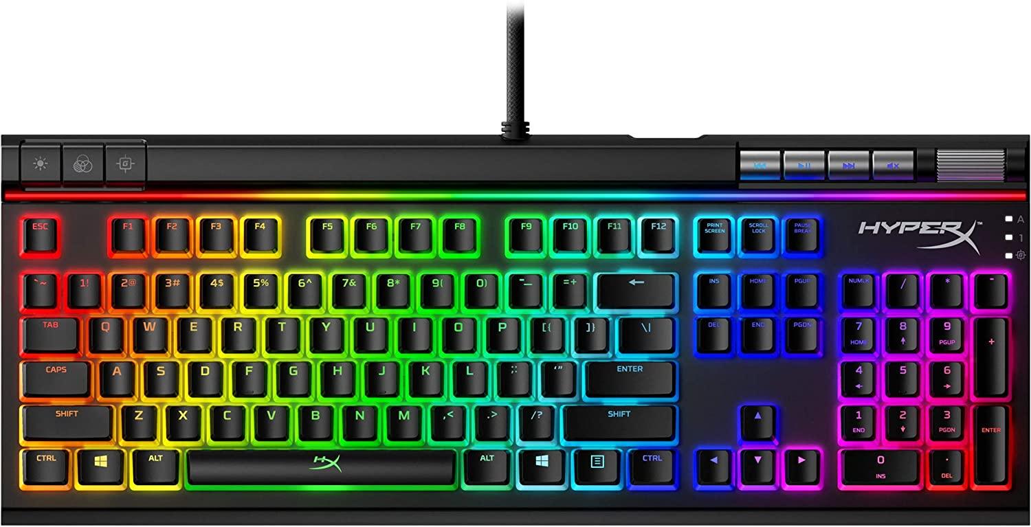 HYPERX ALLOY ELITE 2 RGB MECHANICAL GAMING KEYBOARD (RED LINEAR) - DataBlitz