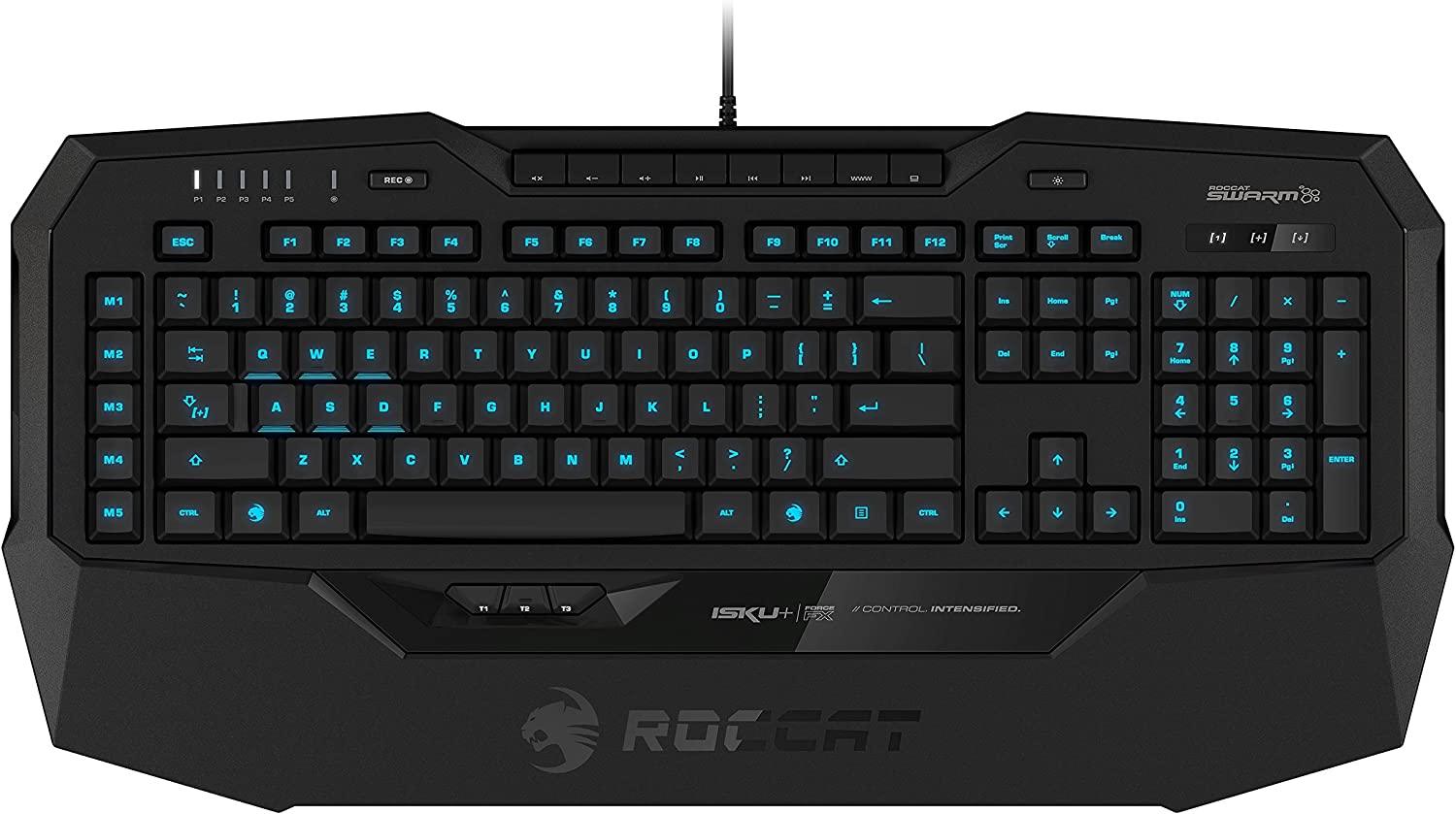 Roccat Isku + Force Fx Rgb Gaming Keyboard With Pressure-Sensitive Keyzone (ROC-12-821) - DataBlitz