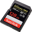 Sandisk Extreme Pro 128GB SDXC UHS-1 Card (SDSDXXY-128G-GN4IN) - DataBlitz