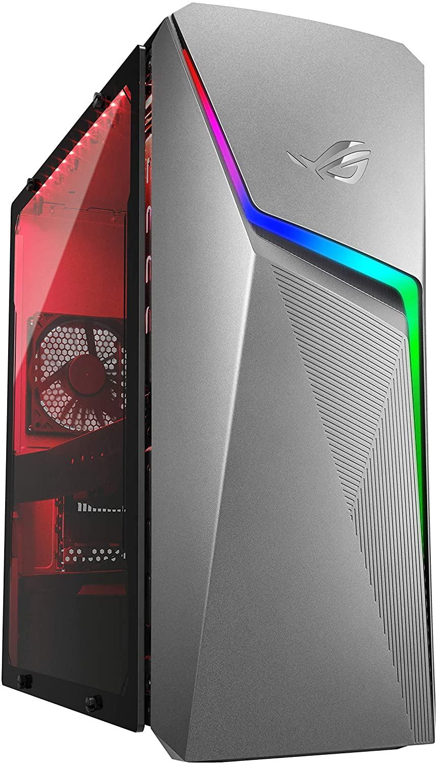 ASUS ROG STRIX G10DK-75700G001WS AMD R7-5700G 16GB RAM 1TB HDD + 256GB SSD NV RTX3070 27L TOWER GAMING DESKTOP (GRAY) + MS OFFICE HOME & STUDENT 2021 - DataBlitz