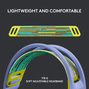 LOGITECH G733 LIGHTSPEED WIRELESS RGB GAMING HEADSET (LILAC) - DataBlitz