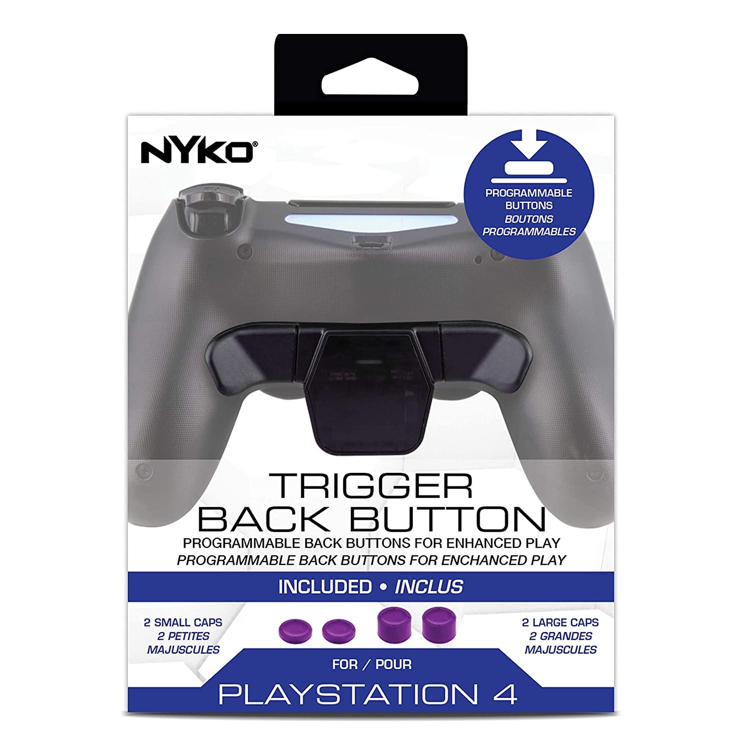 PS4 NYKO TRIGGER BACK BUTTON WITH THUMB CAPS (83258) - DataBlitz