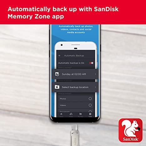Sandisk Ultra Dual Drive Luxe 1TB USB 3.1 Type-C OTG Flash Drive (SDDDC4-1T00-G46) - DataBlitz