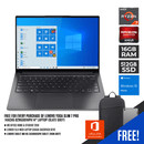 LENOVO YOGA SLIM 7 PRO 14ACH5 O 82N5001HPH LAPTOP (SLATE GREY) | 14" 2.8K | RYZEN 7 5800H | 16GB DDR4 | 512GB SSD | WIN10 | MS OFFICE HOME & STUDENT 2019 | LAPTOP CASUAL BACKPACK B210 | TABLET M8 HD ZA5H0035PH TABLET - DataBlitz