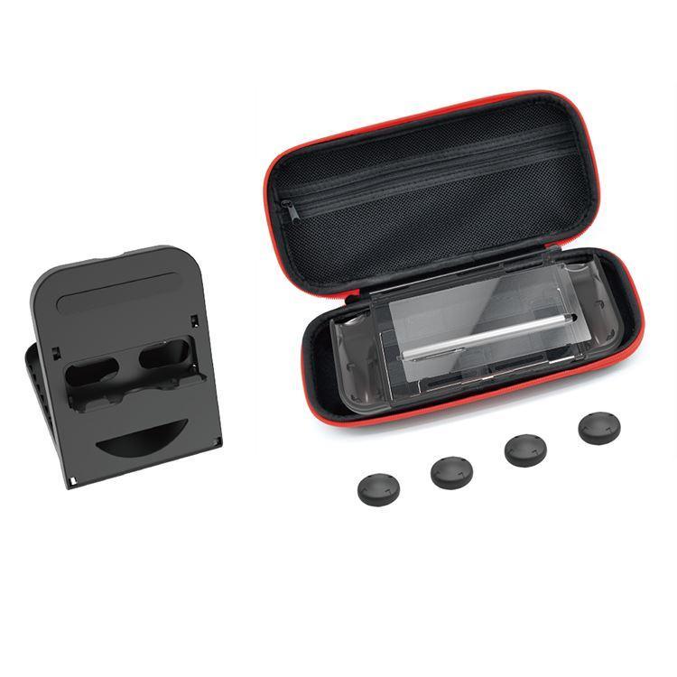 NSW Console Gray + Dobe 6 In 1 Protective Pack (TNS-19286) + Labo Kit Toy-Con 02 Robot Kit Bundle - DataBlitz