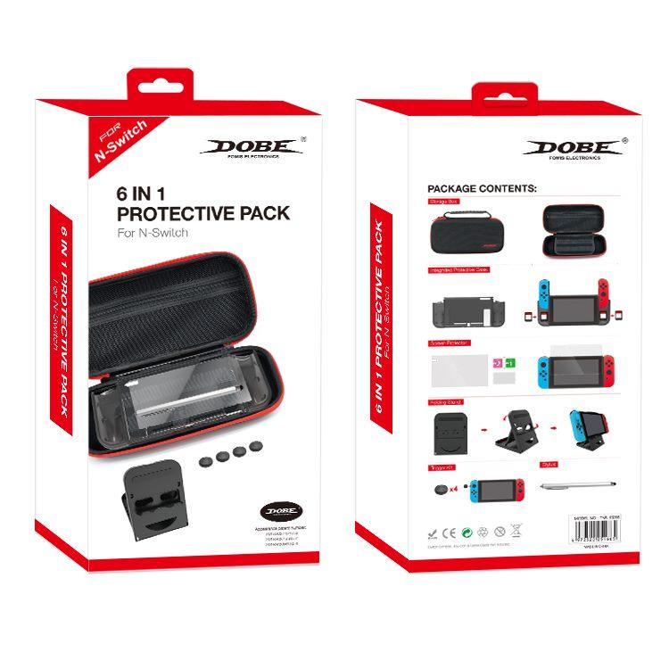 DOBE NSW 6 IN 1 PROTECTIVE PACK FOR N-SWITCH (TNS-19286) - DataBlitz