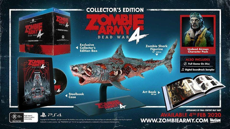 PS4 ZOMBIE ARMY 4 DEAD WAR COLLECTORS EDITION REG.2 - DataBlitz