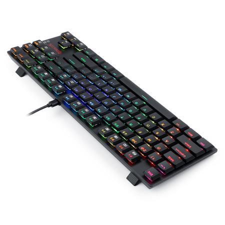 REDRAGON APS TKL MECHANICAL GAMING KEYBOARD (DUST-PROOF BLUE SWITCH) (K607-R6B) - DataBlitz