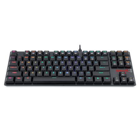 REDRAGON APS TKL MECHANICAL GAMING KEYBOARD (DUST-PROOF BLUE SWITCH) (K607-R6B) - DataBlitz