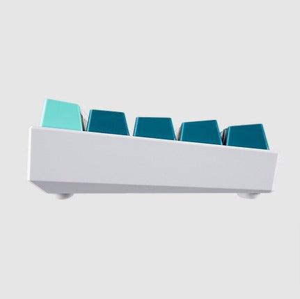 Tecware B68+ 3-Mode Wireless Mechanical Keyboard (Gateron Yellow Switch) (Light Keycaps) - DataBlitz