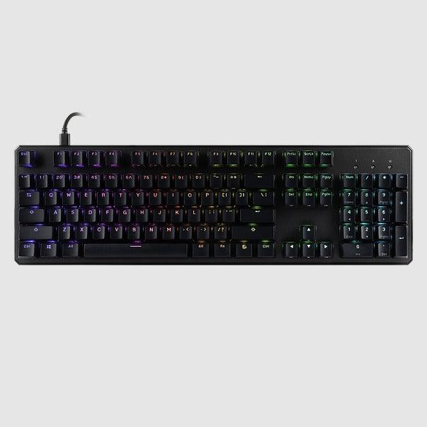 Tecware Phantom+ 104-Keys RGB Wired Mechanical Keyboard (Pre-Lubed Wraith Pink Linear Switches) - DataBlitz