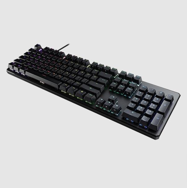 Tecware Phantom+ 104-Keys RGB Wired Mechanical Keyboard (Pre-Lubed Wraith Brown Tactile Switches) - DataBlitz