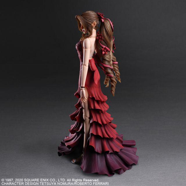 Final Fantasy VII Remake Play Arts Kai Action Figure Aerith Gainsborough Dress Ver. - DataBlitz