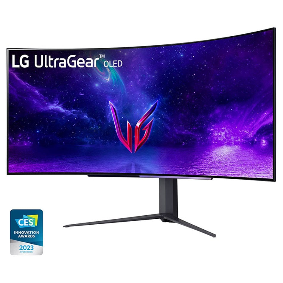 LG 45GR95QE-B 45”  Ultragear OLED WQHD 240HZ 0.03MS GTG Curved Gaming Monitor