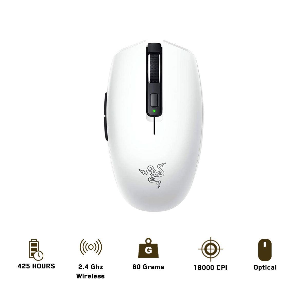 RAZER OROCHI V2 MOBILE WIRELESS GAMING MOUSE WHITE EDITION - DataBlitz