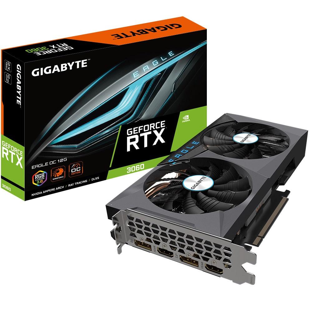Gigabyte Geforce RTX 3060 Eagle 12G GDDR6 LHR Graphics Card - DataBlitz