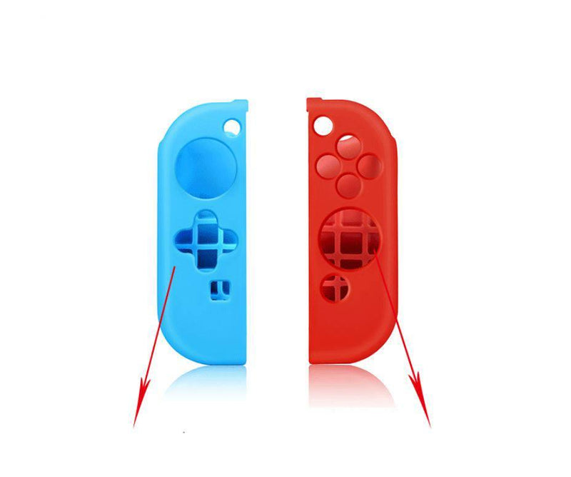 AKITOMO NSW JOY-CON (L/R) SILICON COVER RED/BLUE (AKSW-107RB) - DataBlitz