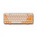 MelGeek MOJO68 Rose Custom & Programmable Mechanical Keyboard (Gateron Pro White)