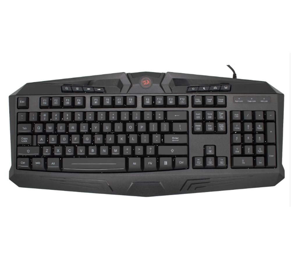 REDRAGON GAMING ESSENTIALS 4 IN 1 SET (KEYBOARD/MOUSE/MOUSEPAD/HEADSET) (S101-BA-1) - DataBlitz