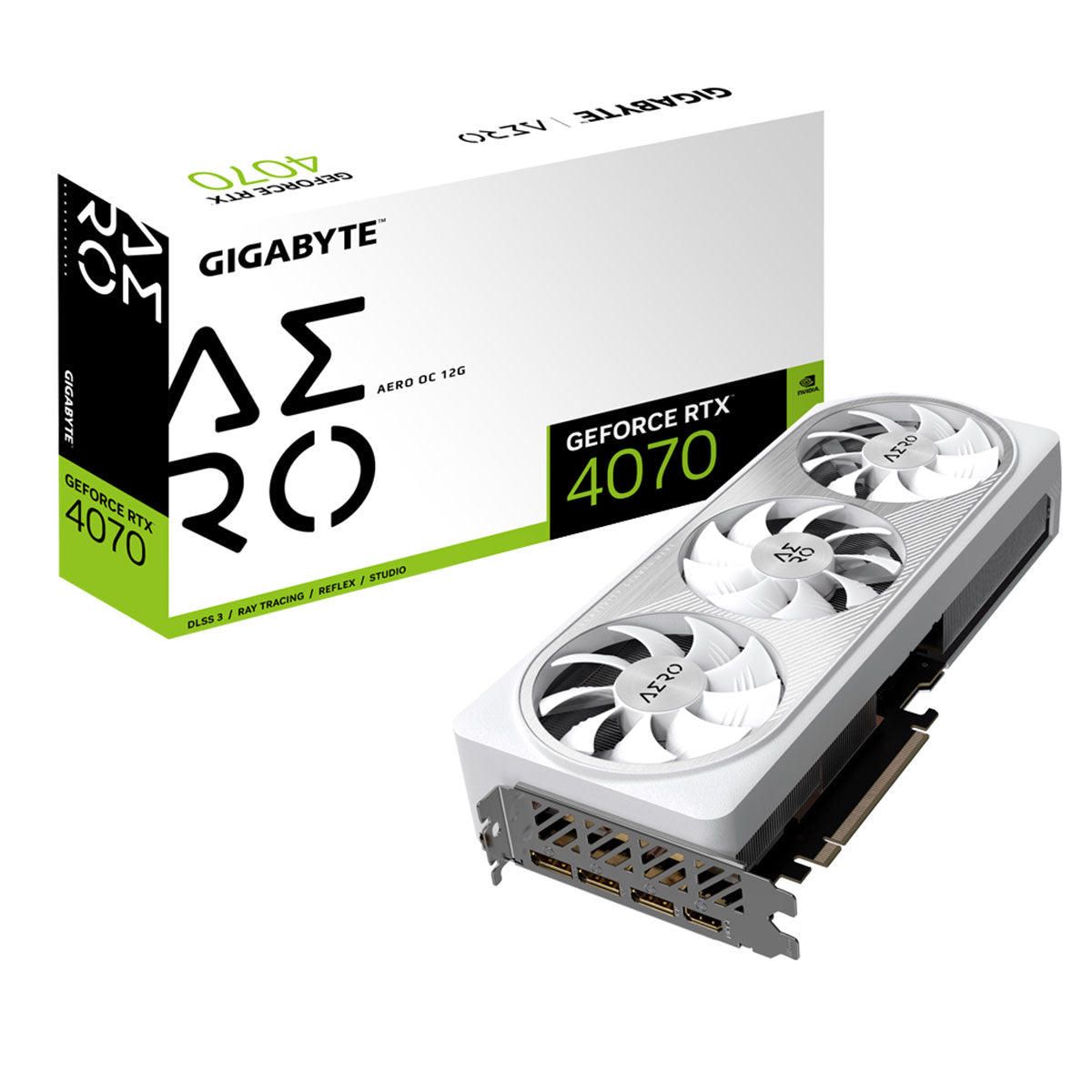 Gigabyte GeForce RTX 4070 Aero OC 12GB GDDR6X Graphics Card