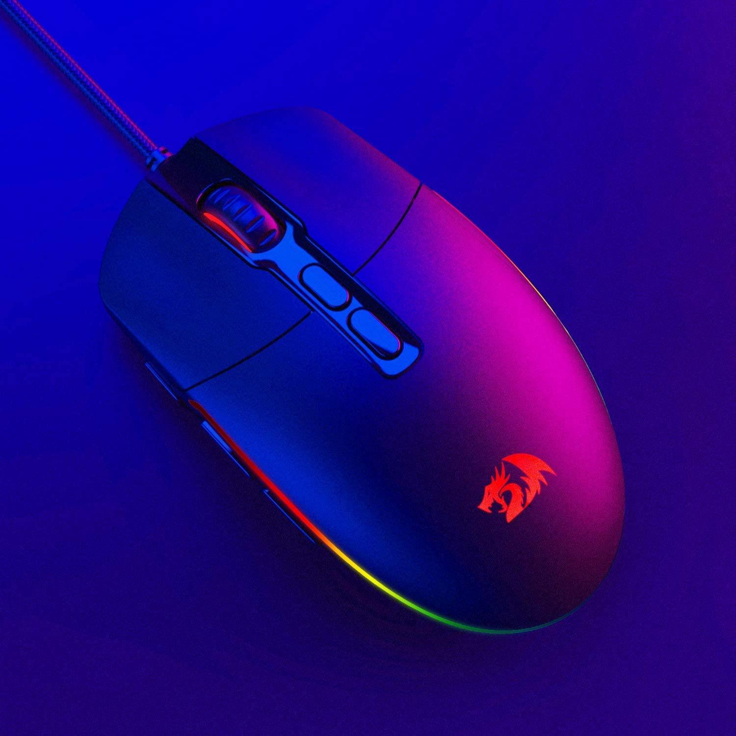 REDRAGON INVADER GAMING MOUSE (M719-RGB) - DataBlitz
