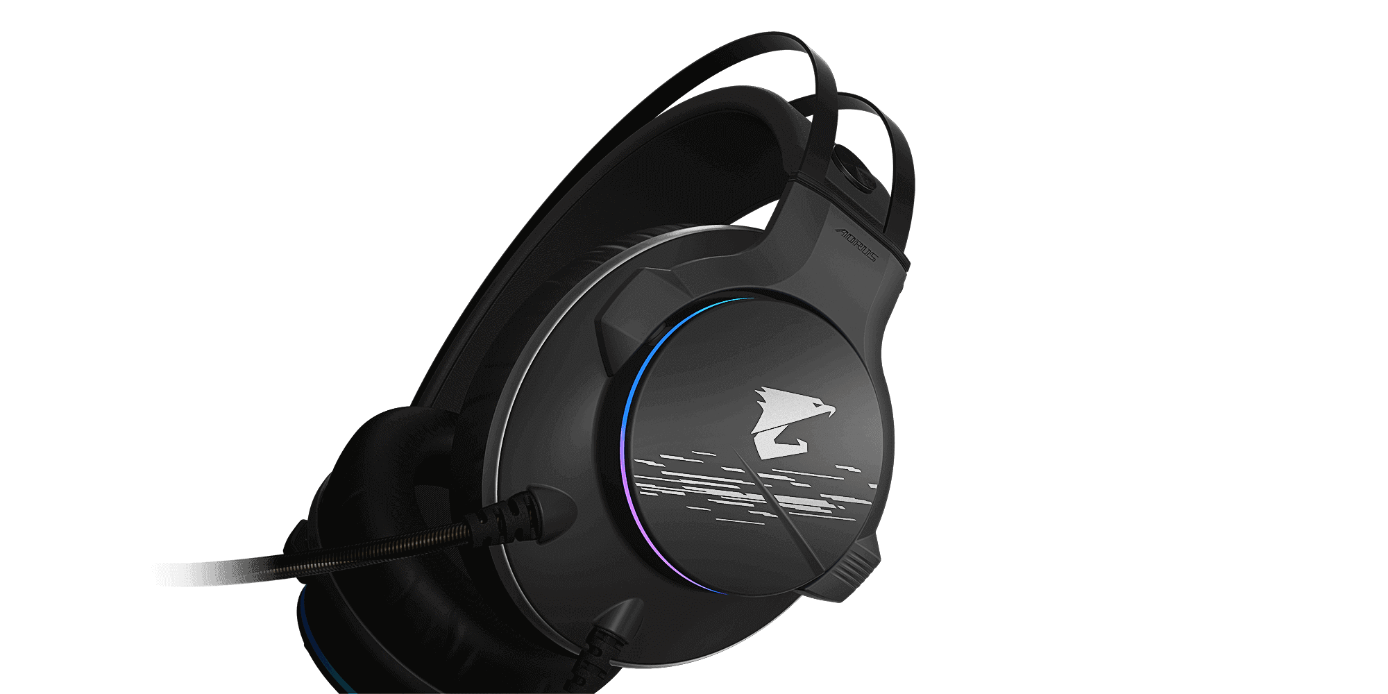 GIGABYTE AORUS H1 7.1 SURROUND SOUND GAMING HEADSET - DataBlitz