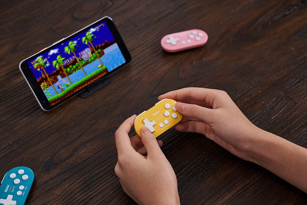 8Bitdo Zero 2 Bluetooth Gamepad Yellow Edition (Switch/Windows/MacOS ...