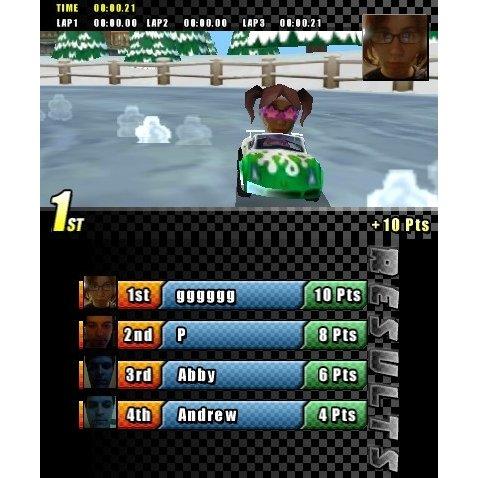 3DS FACE RACERS PHOTO FINISH - DataBlitz