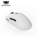 Waizowl OGM Pro Wireless Tri-Mode Gaming Mouse (White/Black)