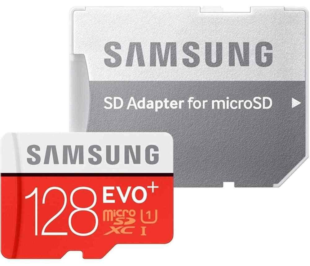 SAMSUNG EVO Plus MicroSDXC UHS-I Card 128GB with Adapter - DataBlitz