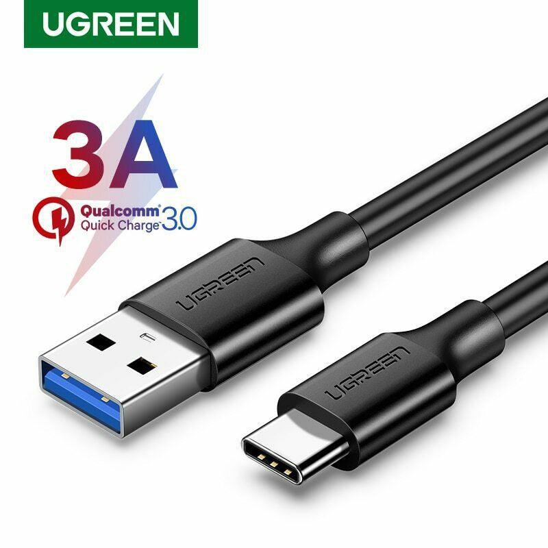 UGREEN USB 3.0 A Male To Type-C Male Cable Nickel Plating 0.5M (US184/20881) - DataBlitz