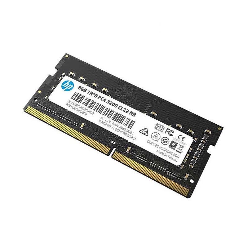 HP S1 Series 8GB (1X8GB) DDR4 3200MHZ PC4 CL22 SO-DIMM (2E2M5AA) - DataBlitz