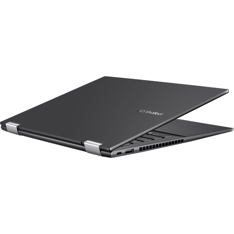 ASUS VIVOBOOK FLIP 14 TP470EA-EC004TS TOUCH LAPTOP (INDIE BLK) | 14" FHD  | i5-1135G7 | 8GB LPDDR4X | 512GB SSD | IRIS XE | WIN10 + ASUS STYLUS PEN & HOLDER + MS OFFICE HOME AND STUDENT 2019 + ASUS NEREUS BACKPACK - DataBlitz